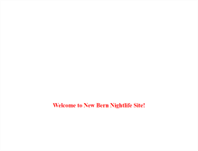 Tablet Screenshot of newbernnightlife.com